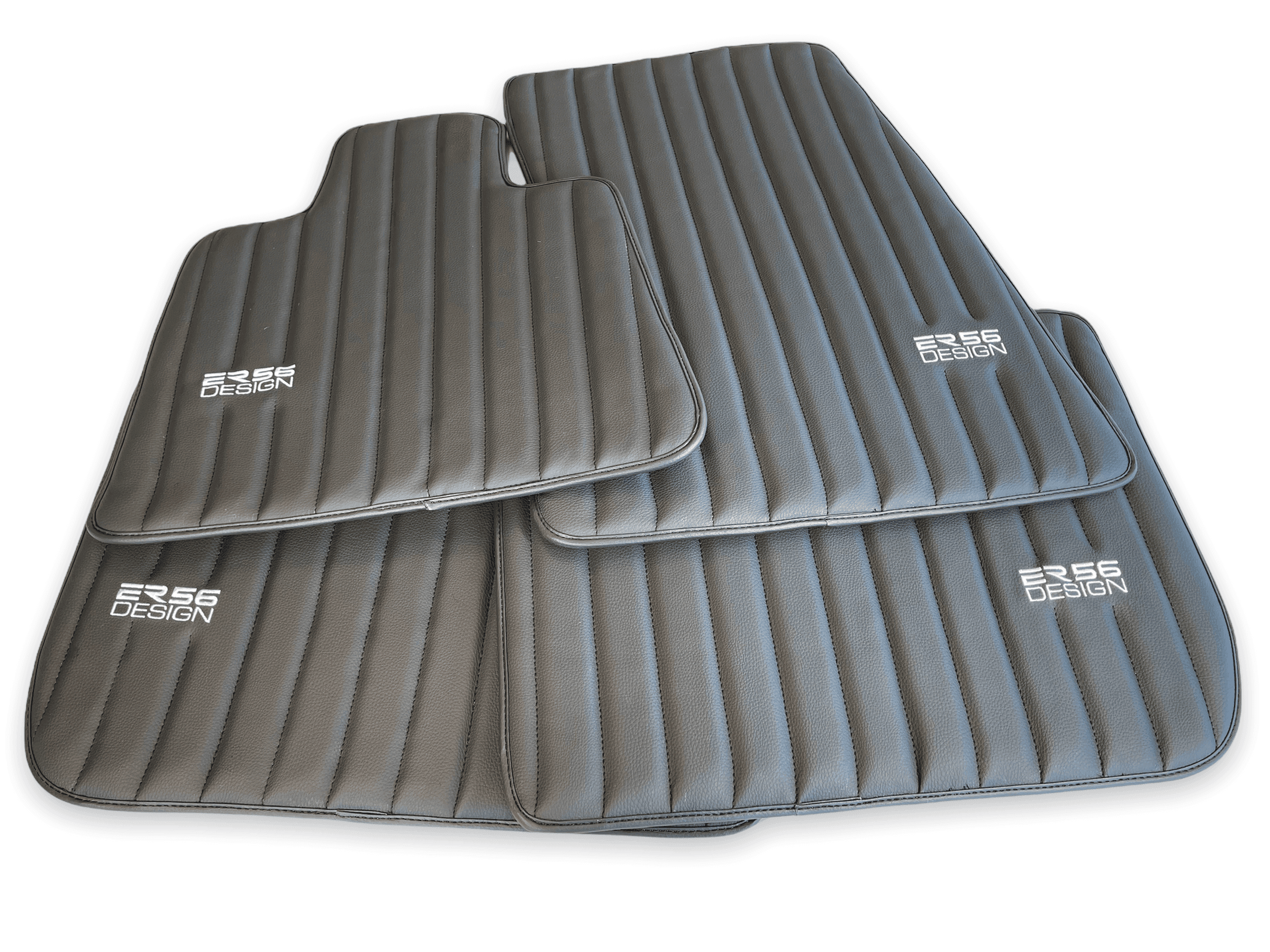 Leather Floor Mats For Rolls Royce Ghost Series II (2021-2024) ER56 Design Brand - AutoWin
