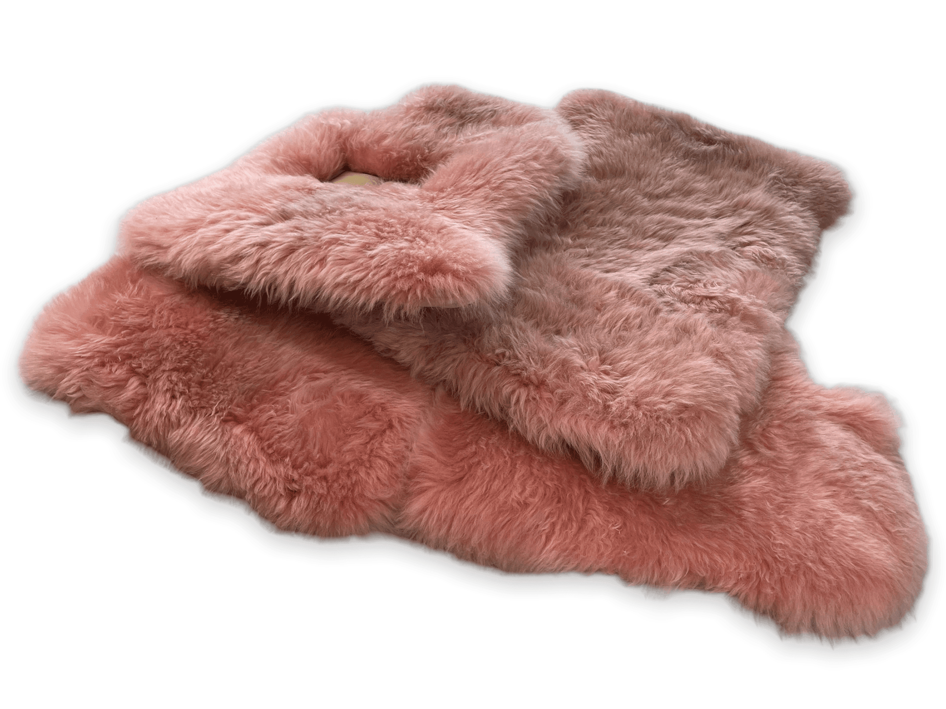 Pink Sheepskin Floor Mats For Rolls Royce Shadow 1965-1977 Er56 Design Brand - AutoWin