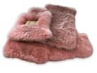 Pink Sheepskin Floor Mats For Rolls Royce Wraith 2013–2023 Er56 Design - AutoWin