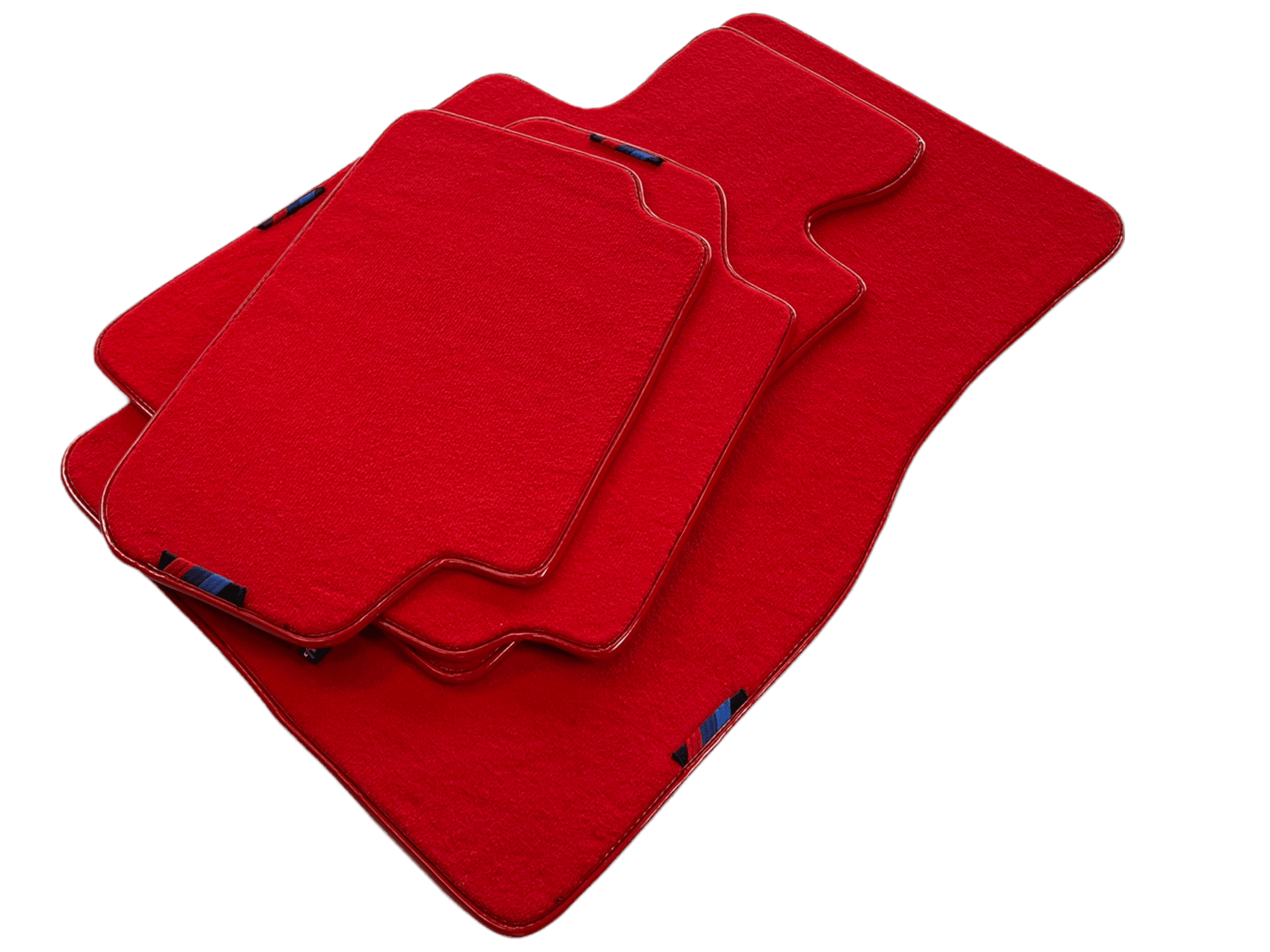 Red Floor Mats For BMW 1 Series F40 With M Package AutoWin Brand - AutoWin