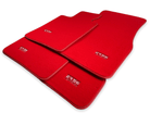 Red Floor Mats For BMW X2 Series F39 - ER56 Design Brand - AutoWin