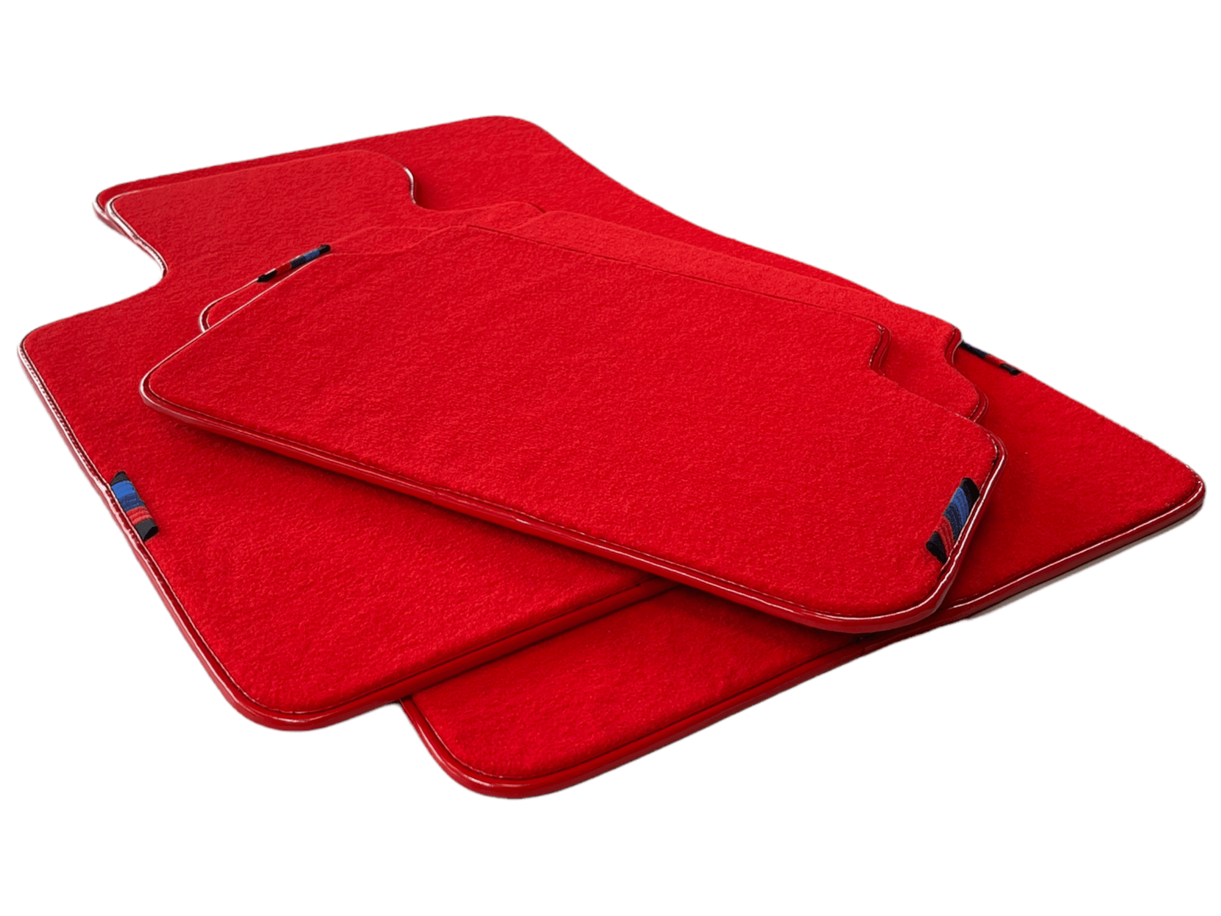 Red Floor Mats For BMW X5 Series G05 With M Package AutoWin Brand - AutoWin