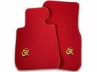 Red Floor Mats For BMW Z4 Series E85 Convertible (2003-2008) ROVBUT Brand Tailored Set Perfect Fit Green SNIP Collection - AutoWin