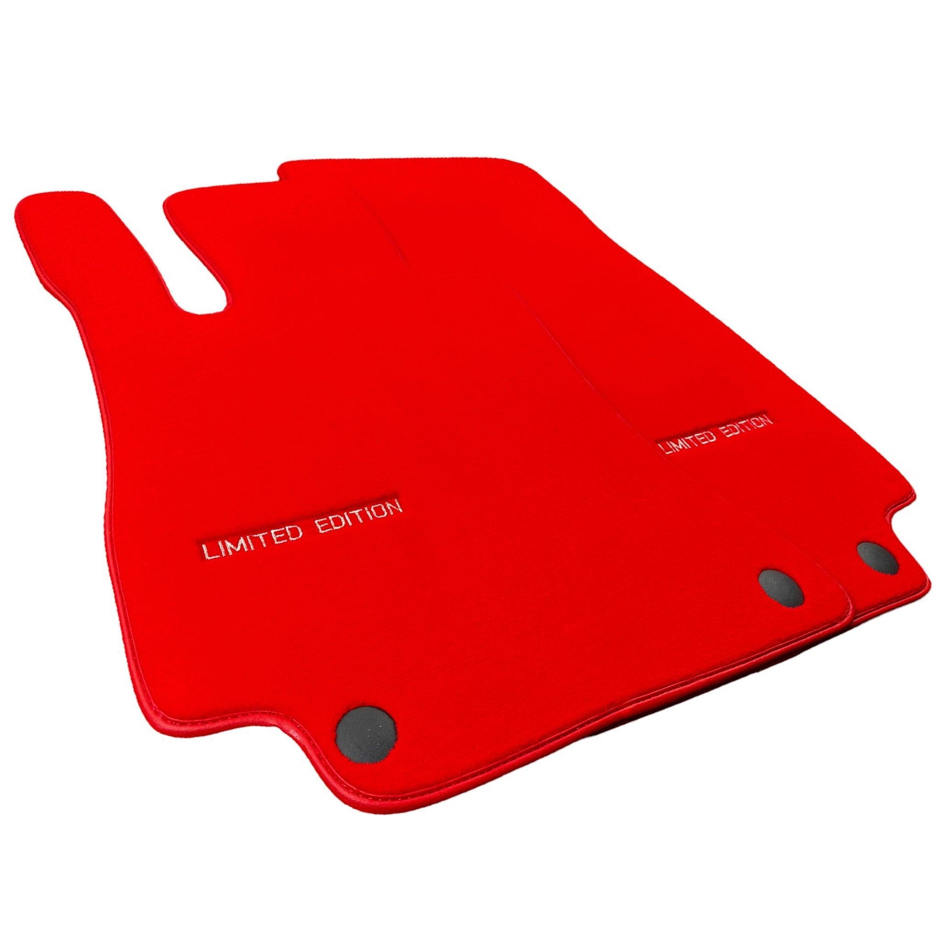 Red Floor Mats For Mercedes Benz C-Class S203 Estate (2001-2007) | Limited Edition - AutoWin