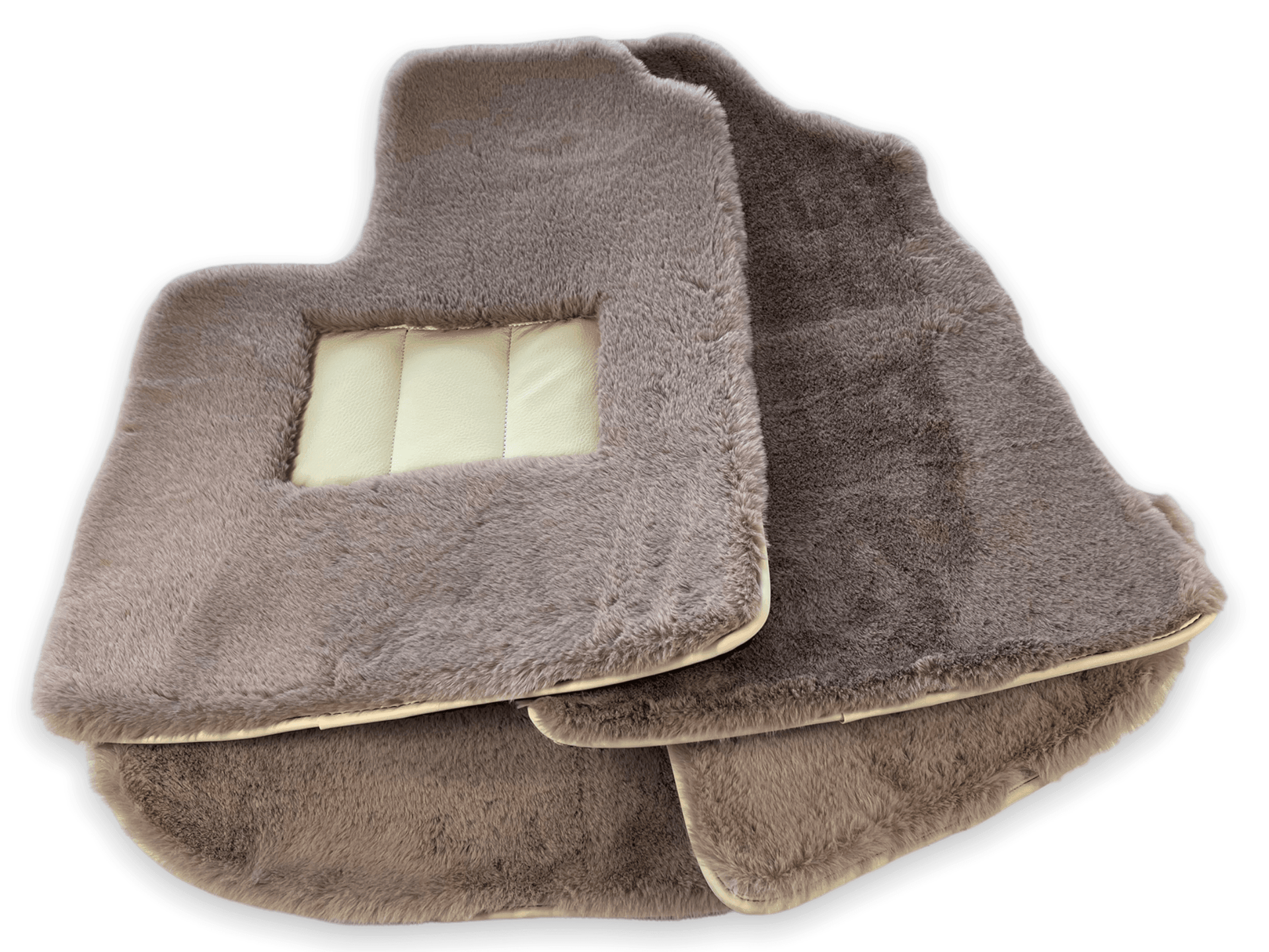 Sheepskin Floor Mats For Bentley Continental GT (2003–2011) Er56 Design - AutoWin
